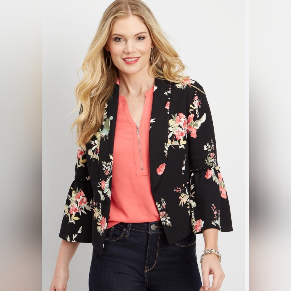 2x Maurice's Floral Blazer